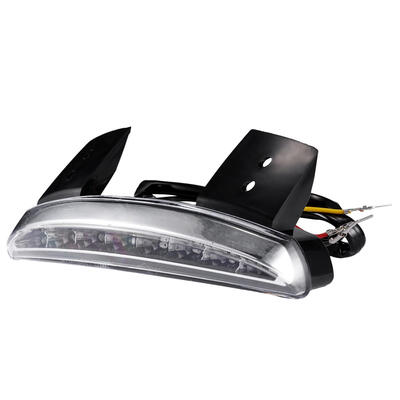

1PC Motorcycle Clear Chopped Fender Edge LED License Plate Tail Light for Harley Davidson Sportster Iron 883 XL1200N XL1200V XL883