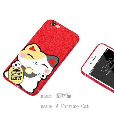 

iPhone 7 case female iphone7plus shell anti falling silicone i7 cartoon creative all inclusive protective sleeve