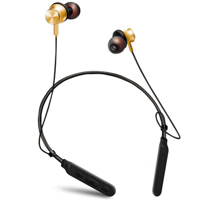 

Magnetic-Suction bluetooth headset neck-hanging sports neck running high quality wireless Bluetooth headset