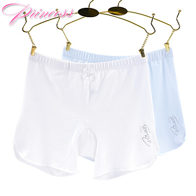 

Ai Lier Aurora summer anti-lighting girl safety pants cotton comfortable student leggings shorts four corner thin section K8087-2 strip XL