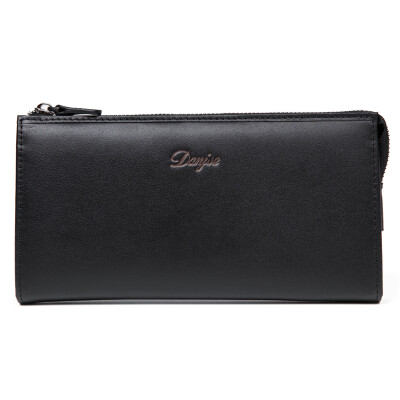 

DANJUE Mens Wallets Genuine Leather Luxury Cowskin businessman purse High Quality Men Clutch Bag Big Capacity Coin Pocket