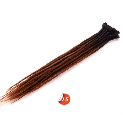 

Ombre Crochet Braids Hair 24 inch Kanekalon Dreadlocks 24 Colors Available synthetic Hair Extensions