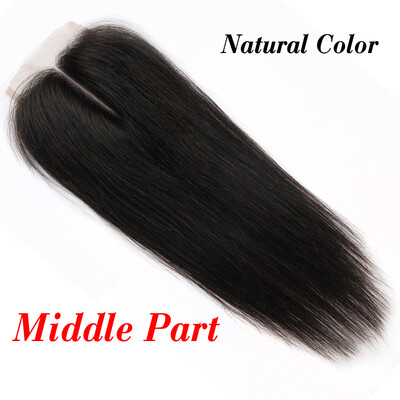 

NamiHair Wholesale Price 4x4 Lace Closure Brazilian Virgin Human Straight Hair Free Part Middle Part Three Part Remy Human Hair