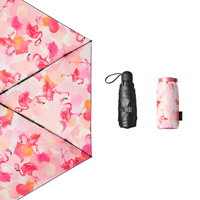 

Banana under the BANANAUNDER pocket series sun umbrella female folding UV umbrella umbrella umbrella female five-fold umbrella parasol Wanhe