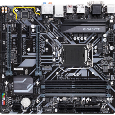 

Игровая доска GIGABYTE B360M D3H «Курица» (Intel B360 / LGA 1151)