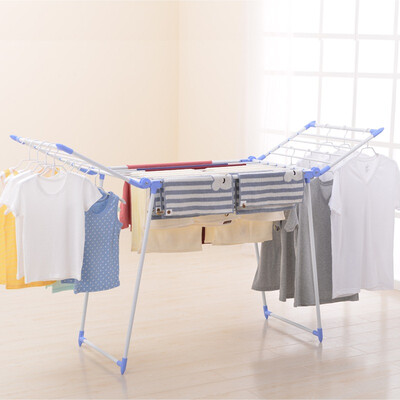 

More&more new drying racks European balcony floor drying racks free installation folding large size drying rack RYX-02-022A