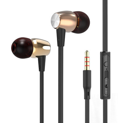

BYZ SM461 (уменьшение шума стерео) шампанского металлическое золото уха телефон гарнитура (для Apple / Samsung / Huawei / проса / Meizu / VIVO и другие смартфоны)
