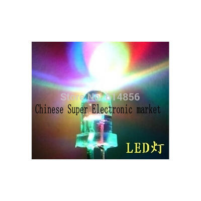 

50PCS 5mm RGB 7 color fast flash LED light-emitting diode LED New products&ROHS