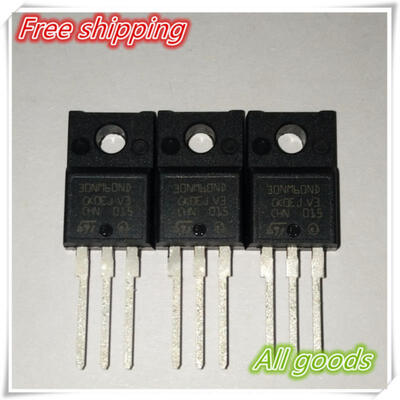 

Free shipping 10pcslot STF30NM60ND STF30NM60 F30NM60ND TO-220F Best quality