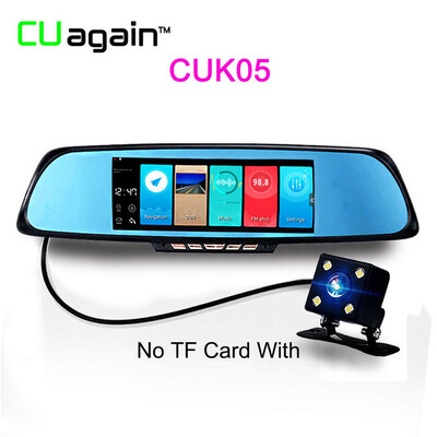 

CUK05 DVR 7 'ADAS Автомобильная камера с двойным объективом Видеомагнитофон с зеркалом заднего вида с зеркалом заднего вида с зеркальной подсветкой Cam HD 1080P