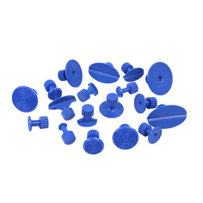 

Super PDR Tools Kit High Quality 18 pcs glue tabs use for Car Paintless Dent Repair - Dent Puller Glue Tabs