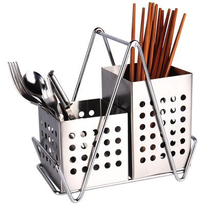 

Jingdong supermarket Baijie Baijie stainless steel chopsticks tube tableware chopsticks cage cage erect rack