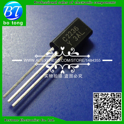 

Free shipping 50PCS 2SC2236 C2236 NPN Transistor TO-92L 30V 1.5A Triode Transistor Power