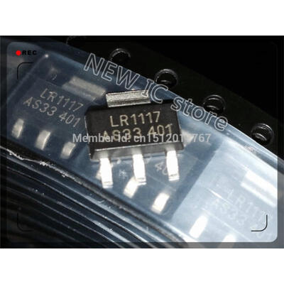 

FreeShipping 10PCSlot LR1117ASX ADJ LR1117 AS33 SOT-223 100 NEW
