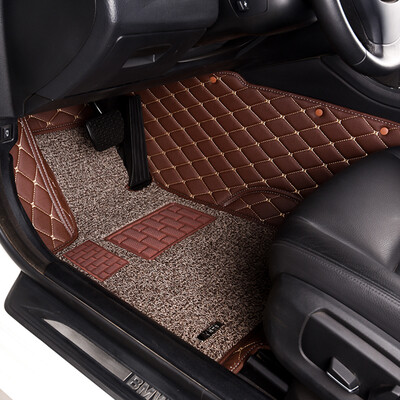 

O beautiful AYM all surrounded by wire ring car mat modern leading special business deep coffee color