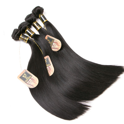 

YAVIDA Hair Indian Straight Hair 4 Bundles 7A Unprocessed Human Hair Weave Raw Indian Hair Extension