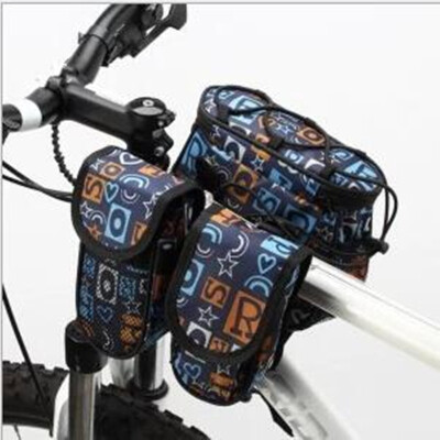 

Qian Xu 20-35L large capacity removable bike bag rain cover bicycle tail bag travel bike storage rack luggage bike bag A22