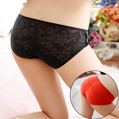 

Sexy Low-Rise Transparent Lace Briefs 8 Colors