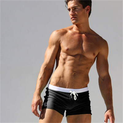 

TOPPICK New Swimwear men swimsuit Sexy swimming trunks sunga hot mens swim briefs Beach Shorts mayo sungas de praia homens