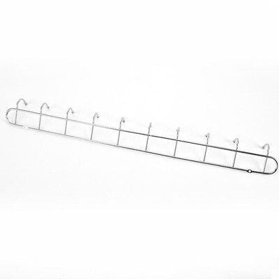 

Bingyou coat hook bathroom hook bathroom bedroom back door stainless steel single row 8 hook