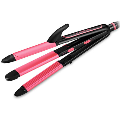

Kangfu KF519 Multifunctional Triple Glaze Hair Straightener Hair Stick