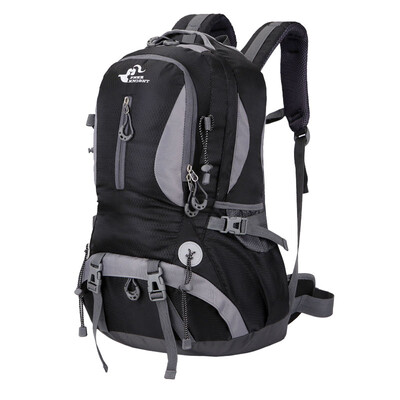 

45L Емкость Открытый Нейлон Легкий рюкзак Походная сумка Кемпинг Travel Day Pack Schoolbag