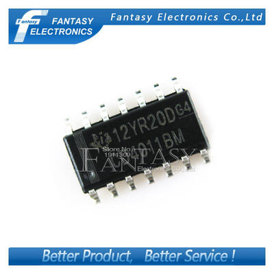 

50PCS CD4011BM96 SOP14 CD4011BM SOP CD4011 new and original IC free shipping