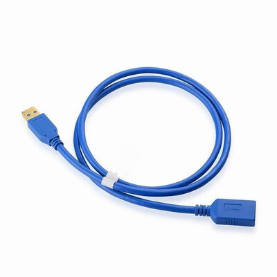 

huayuan кабель вопросы супер скорости USB 3.0 тип мужчин и женщин, расширения кабеля в синий 3 фута