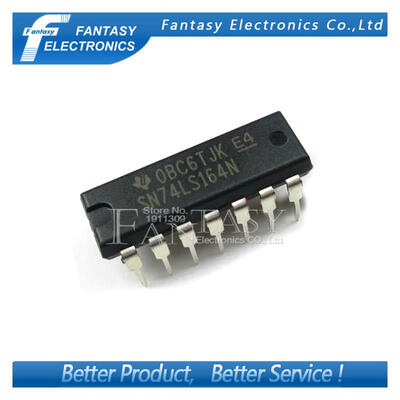 

100PCS SN74LS164N DIP14 SN74LS164 DIP 74LS164 74LS164N new and original IC free shipping