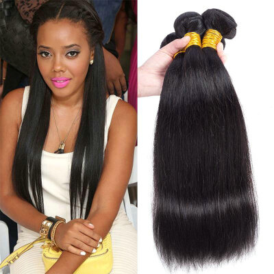 

YAVIDA Hair 7A Brazilian Virgin Hair Wholesale Straight Human Hair 4Bundle Brazilian Straight Hair