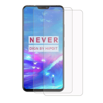 

GiGiboom 2pieces 9H HD темный стеклянный протектор экрана для Oneplus 6 Case Friendly Anti Scratch