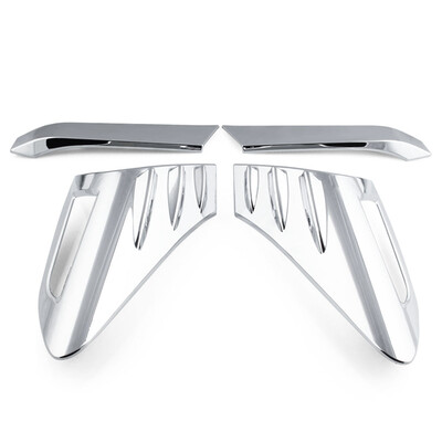 

Ryanstar Racing 4pcs ABS Plastic Chrome Cover Trim Back Rear Tail Light Lamp Frame Stick Part For TOYOTA C-HR CHR 2016-2018