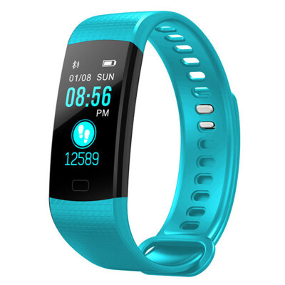 

Smart Bracelet Wristband Fitness Tracker Цветной экран Heart Rate Sleep Pedometer Sport Водонепроницаемый отслеживатель активности iPhone Samsung