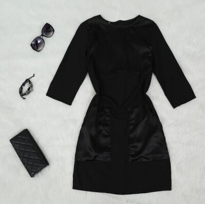 

Lovaru ™ winter and autumn NEW fashion women dress patchwork simple and elegant party dress