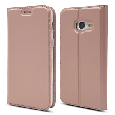 

Роскошный чехол для кошелька для Samsung Galaxy A3 (2017) Высококачественная искусственная кожа с флип-крышкой Kickstand Anti-shock Full Protection