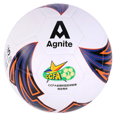 

Agnite No 5 standard training youth football TPU machine seam wear F1218