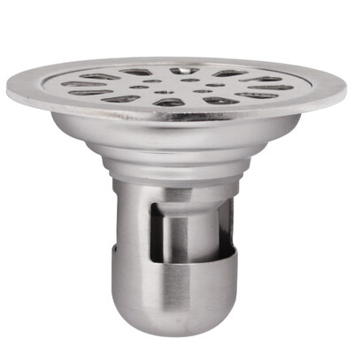 

Germany D DZ D688 deodorant round floor drain U-type stainless steel bathroom bathroom six anti-special 10cm specifications deodorant experts