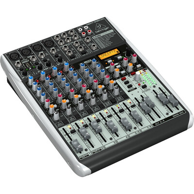 

Behringer QX1204USB Mixer (sound card, then put the monitor effect in a mixer / family K song personal recording business meeting stage performances, etc