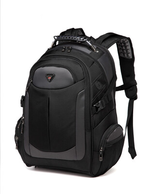 

YESO Large Capacity Laptop Backpack Men 2018 Waterproof Women's Backpacks Bags Business Casual Black Backpack