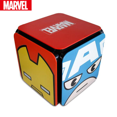 

Marvel MARVEL outdoor travel self-driving camping portable folding chair leisure fishing wild barbecue dining iron man magic square small bench Avengers combination stool