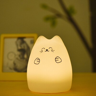 

NEWMAN LED night light silicone table lamp bedside birthday present