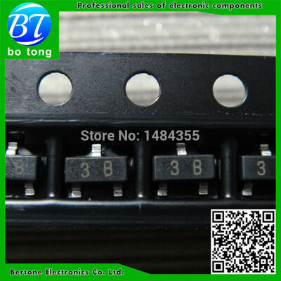 

100PCSLOT BC856LT1G BC856B BC856 01A 65V SOT-23 PNP original transistor New