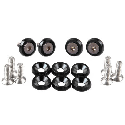 

Racing 10 PCS 19mm Universal Cars Aluminum Washer and Bolts Auto Fender Washers without Logo