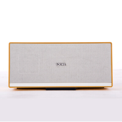 

LOEWE Speaker 2go Aluminum Bluetooth Speaker Business Portable Wireless 21 Bluetooth Stereo NFC Function Red