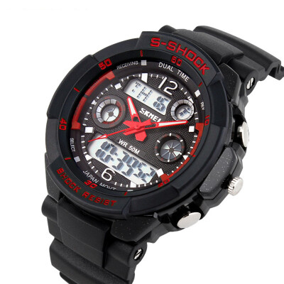 

SKMEI 9031Men Fashion Analog and Digital Sports LED Watch