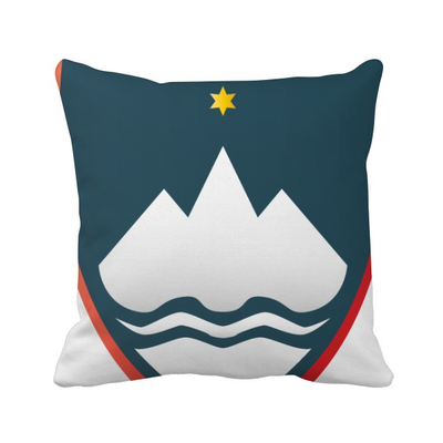 

Slovenia National Emblem Country Square Throw Pillow Insert Cushion Cover Home Sofa Decor Gift