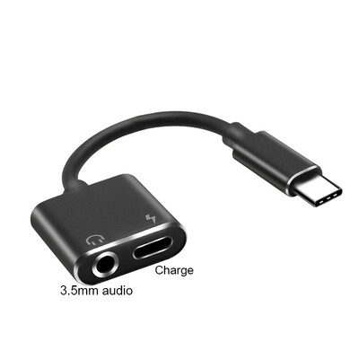 

GiGiboom 15 см Type-C до 3,5 мм аудиоадаптера, нейлоновый плетеный кабель USB типа C к 3,5-миллиметровому аудиоразъему Переходник