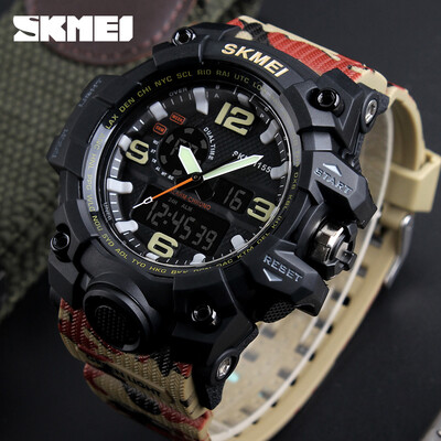 

SKMEI® Mens Digital Watch Military Clock Fashion Men Watch Water Resistant Date Calendar LED Sports Watches Men montre homme Wri