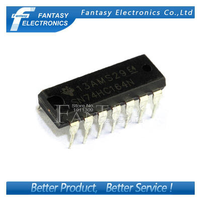 

100PCS SN74HC164N DIP14 SN74HC164 DIP 74HC164N 74HC164 new&original IC free shipping