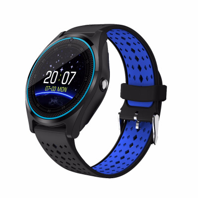 

KYM V9 Smart Watch clock With Camera Bluetooth Connected SIM Card Smartwatch Pedometer Health For IOS Android Phone